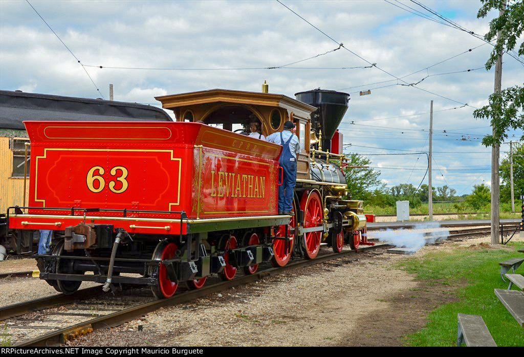 CPRR Leviathan Steam Locomotive